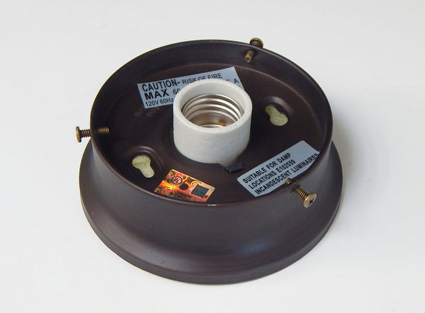 4 Four Inch Shade Holder Collar Fitter Flush Mount Light Lighting Parts Bricolage DYI Vintporium Rejuvenation Restoration Hardware Home Improvement chrome bronze satin nickel brushed