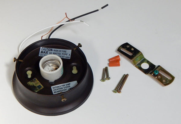 4 Four Inch Shade Holder Collar Fitter Flush Mount Light Lighting Parts Bricolage DYI Vintporium Rejuvenation Restoration Hardware Home Improvement chrome bronze satin nickel brushed