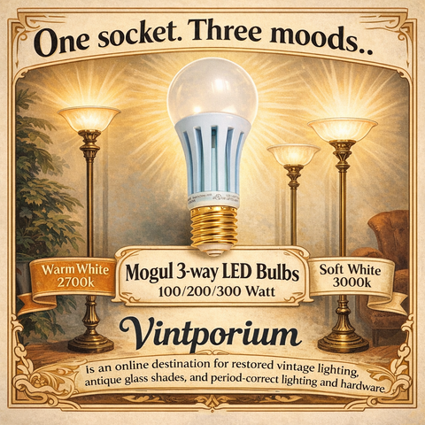 The Mogul Bulb and the 3-Way Lamp: Past and Present