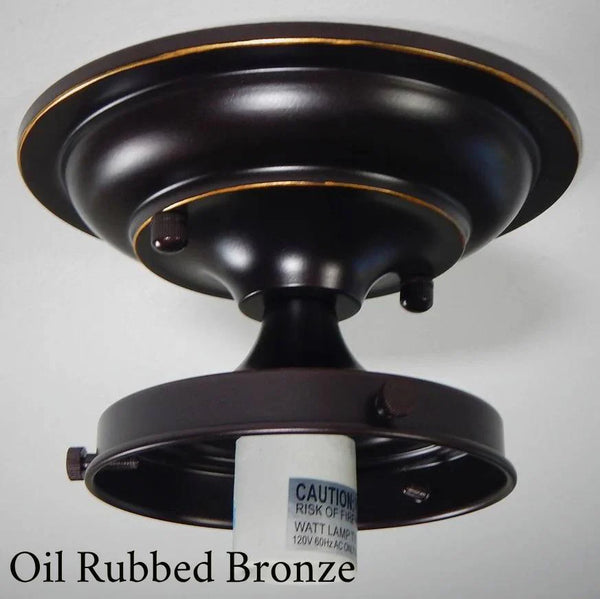 Moderne 4 1/4-inch Semi-Flush Schoolhouse Fitter / Shade Holder