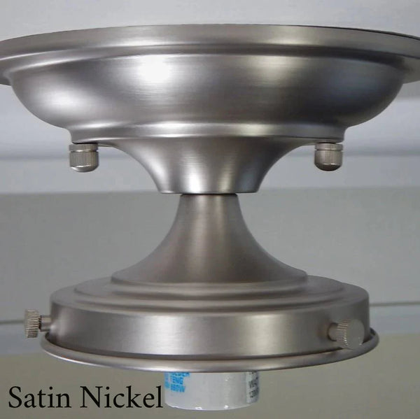 Moderne 4 1/4-inch Semi-Flush Schoolhouse Fitter / Shade Holder