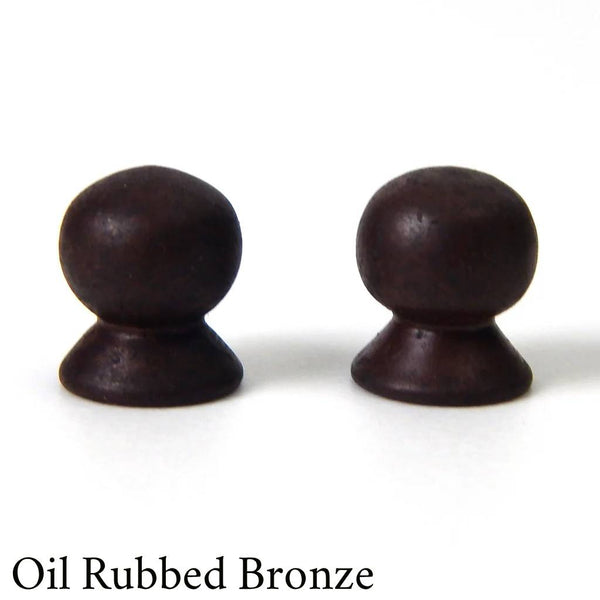 These decorative 8/32 thumb nuts are great for replacement parts or repair. They feature a substantially thick brass construction and come in multiple finishes including brushed nickel, polished nickel, brass, antique brass, and oil-rubbed bronze. Available at www.vintporium.com