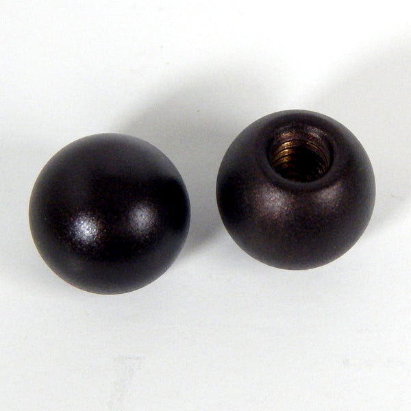 These decorative 8/32 thumb nuts are great for restoration and replacement parts. They feature a substantially thick brass construction and come in multiple finishes, including brushed nickel, polished nickel, burnished and lacquered brass, antique brass, unfinished brass, and oil-rubbed bronze. Available at www.vintporium.com