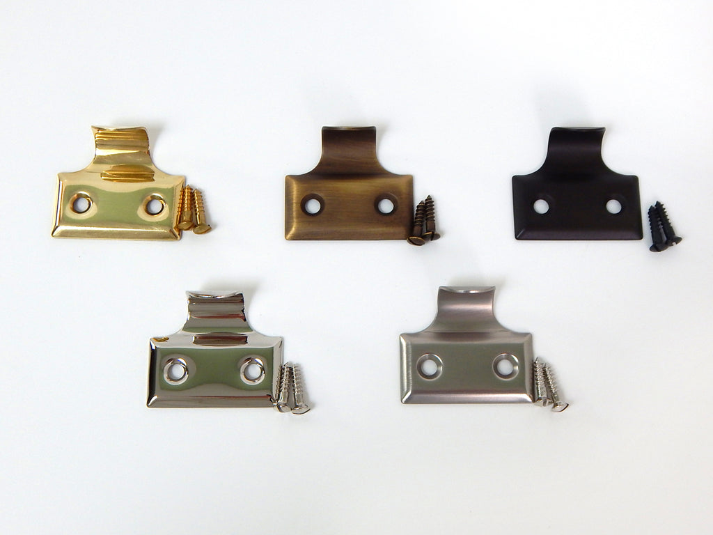 Solid Brass Window Sash Lift, Pulls, Handles, Multiple Finishes